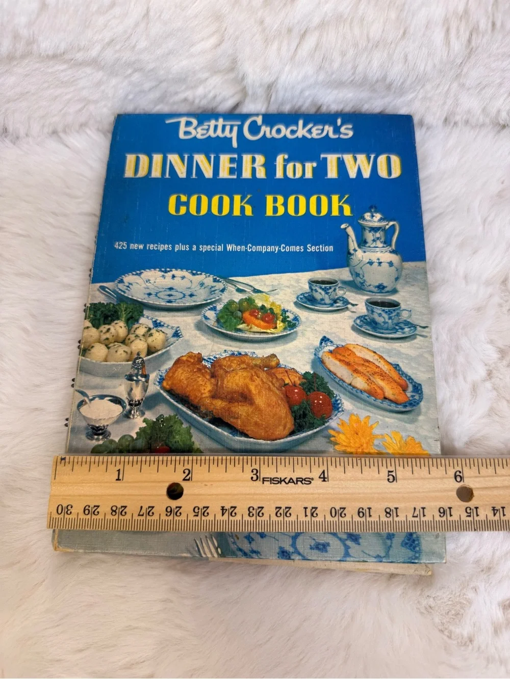 1958 - Betty Crocker's Dinner‎ for Two Cookbook 1st Edition/1st Print Vintage